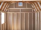 10x14 Dutch Barn Style Storage Shed Interior